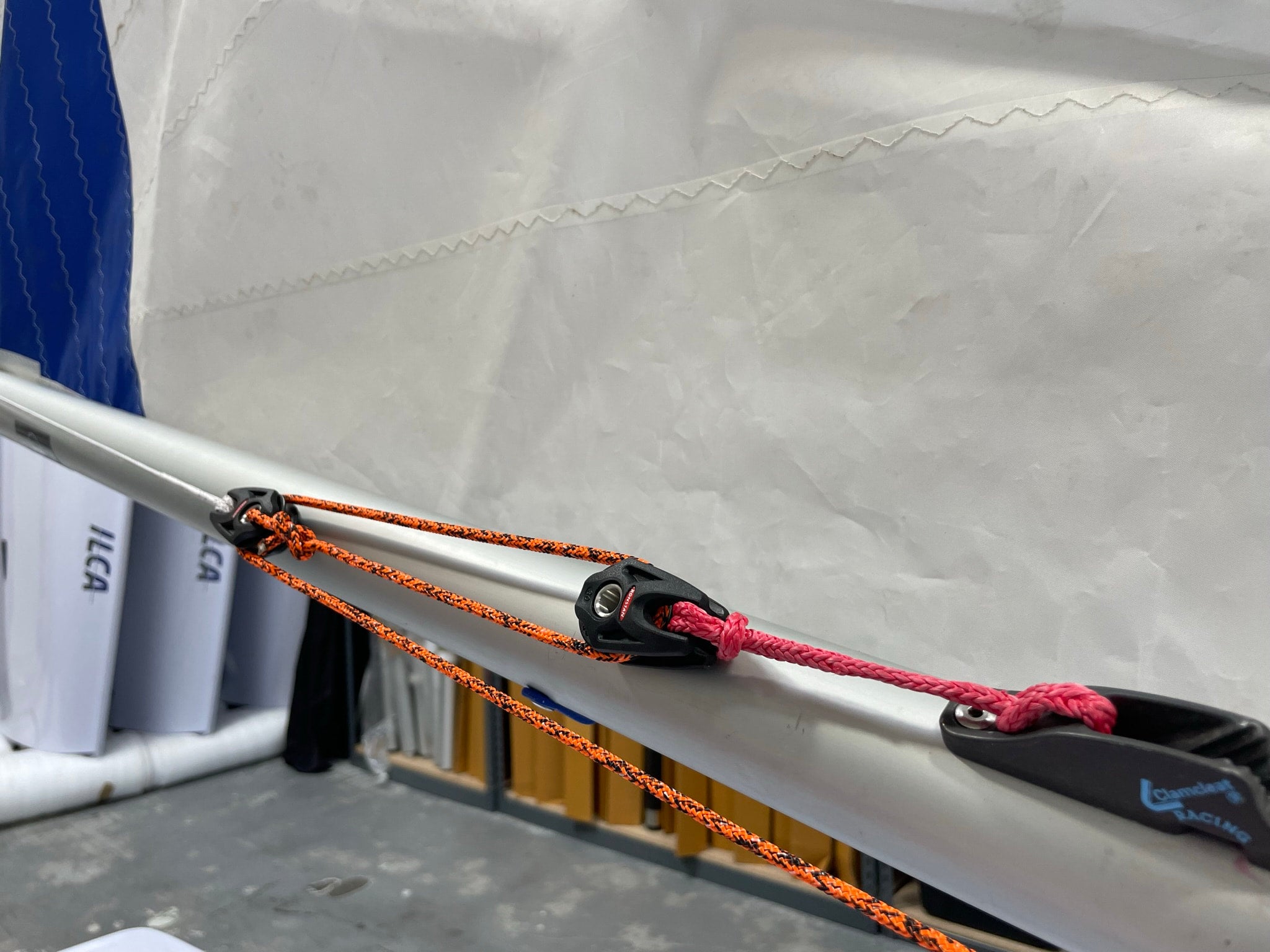 ILCA / Laser Outhaul System VELA LA Sail Los Angeles